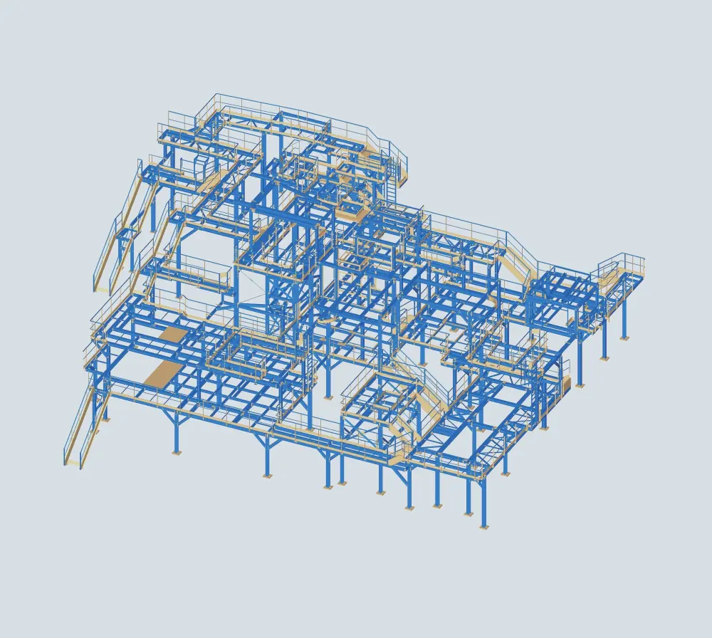 Konstrukcja wsporcza dla instalacji KW (2)