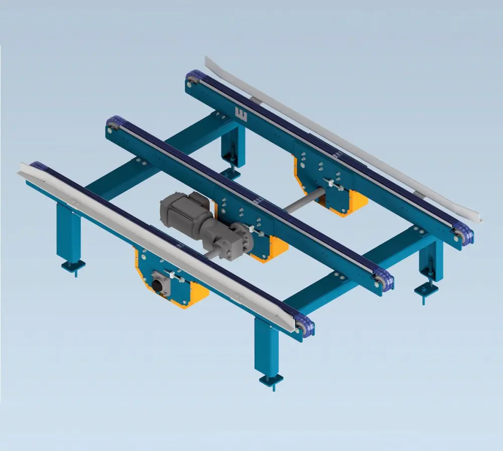 Przenośnik łańcuchowy paletowy KW