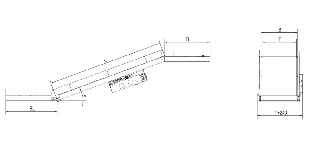 Przenośniki taśmowe skośne wznoszące i opadające_1a